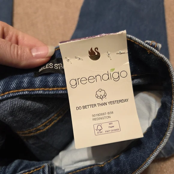 Gloria Vanderbilt‎ X Christian Sirano Miles Straight Midrise Jeans Size 28 New - Picture 9 of 11